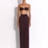 Bra Top in Satin Crepe