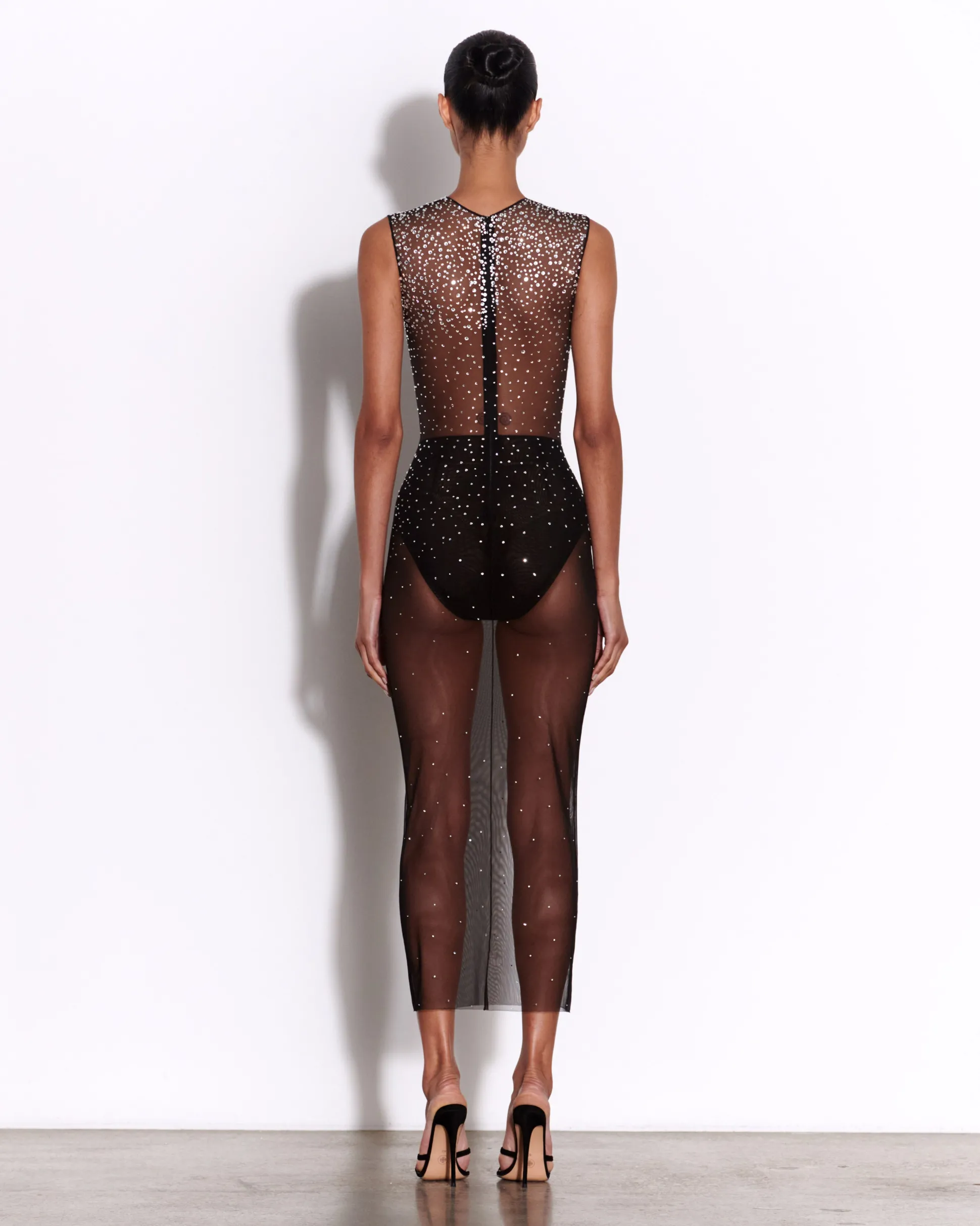 Crew Column in Crystal Mesh