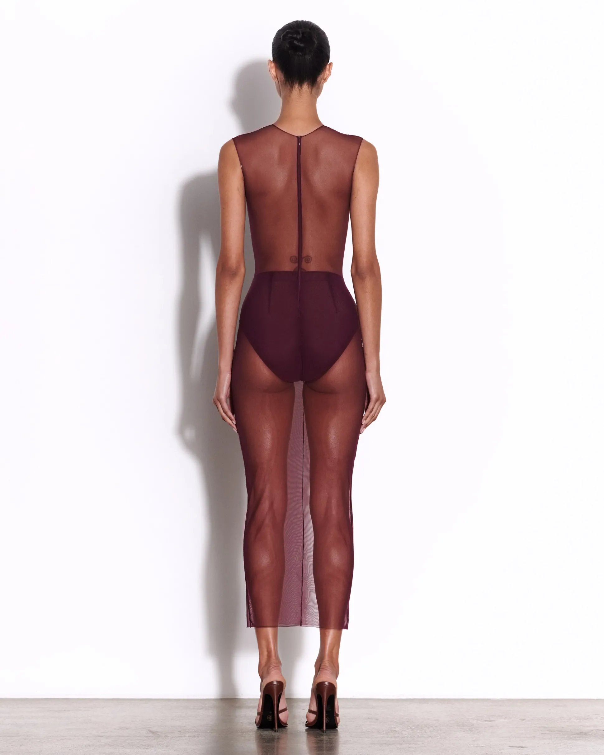 Crew Column in Fine Mesh