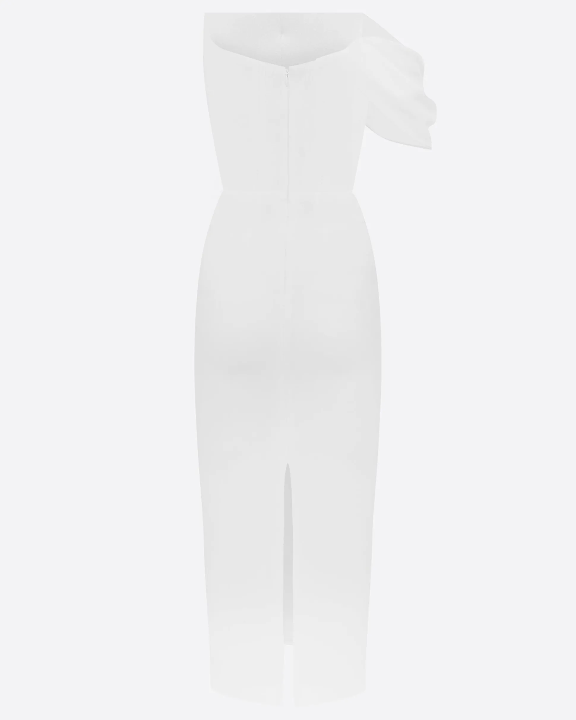 Draped Corset Dress in Crepe