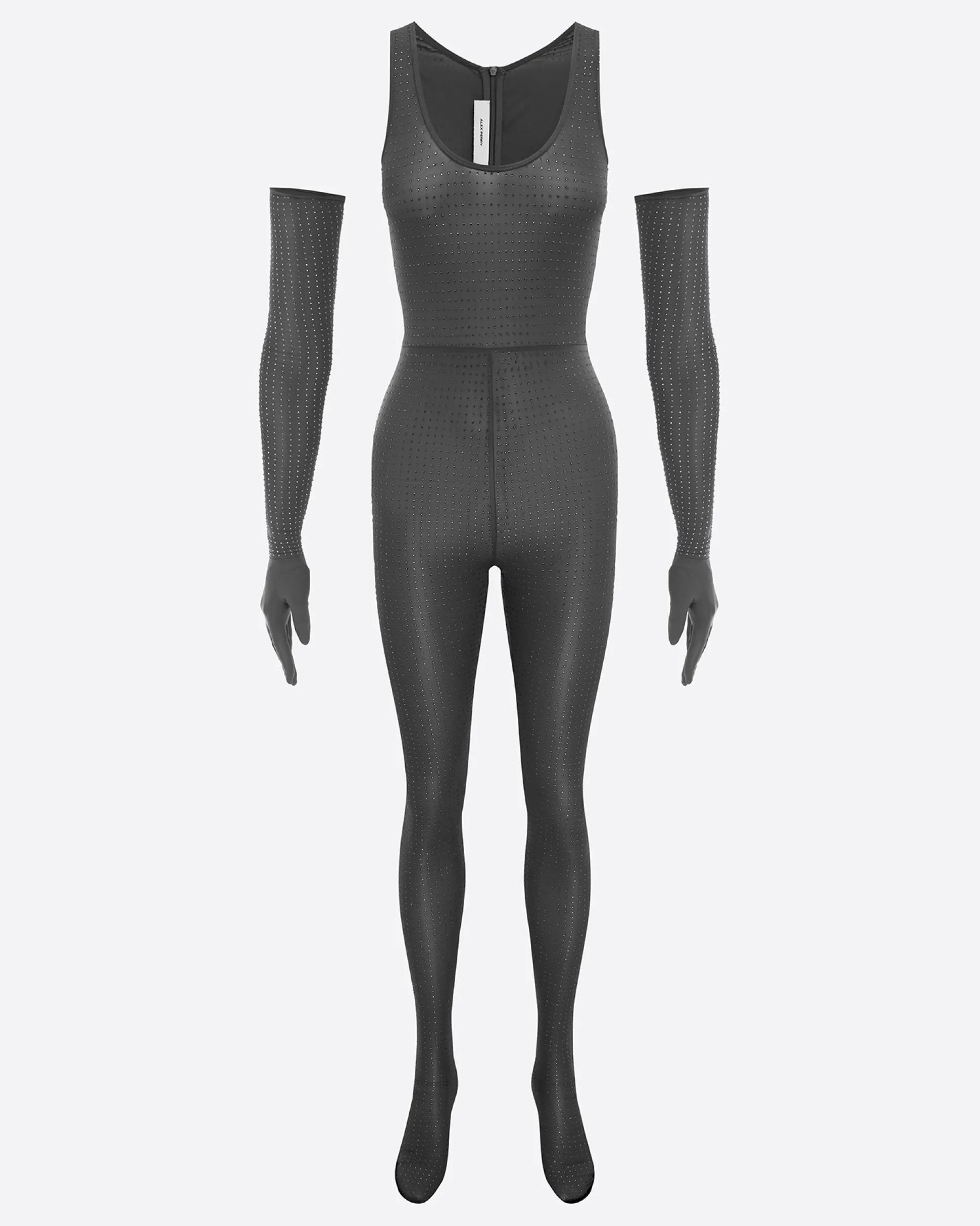 Singlet Catsuit in Crystal Jersey