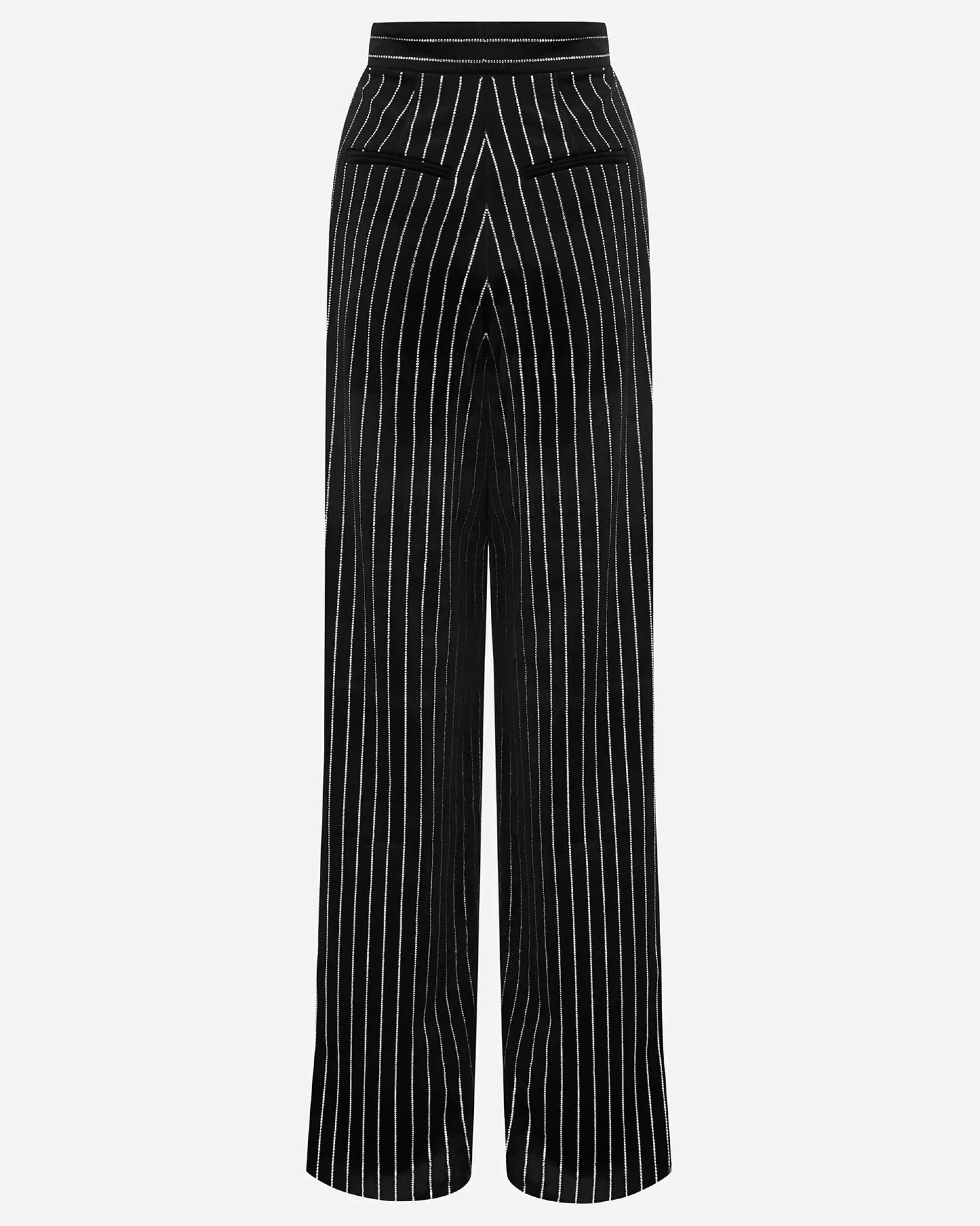Tailored Trouser in Crystal Velvet