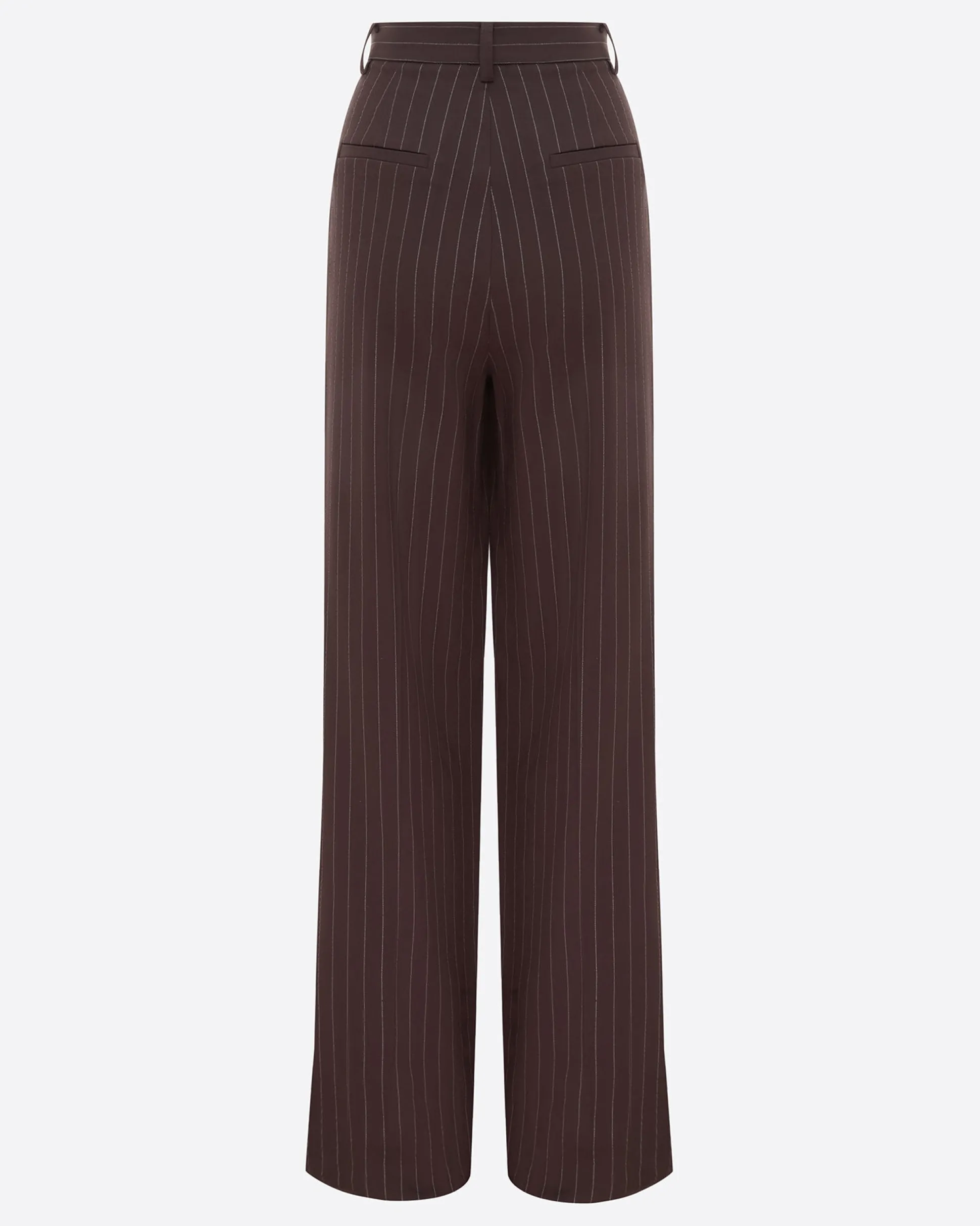 Tailored Trouser in Lurex Pinstripe