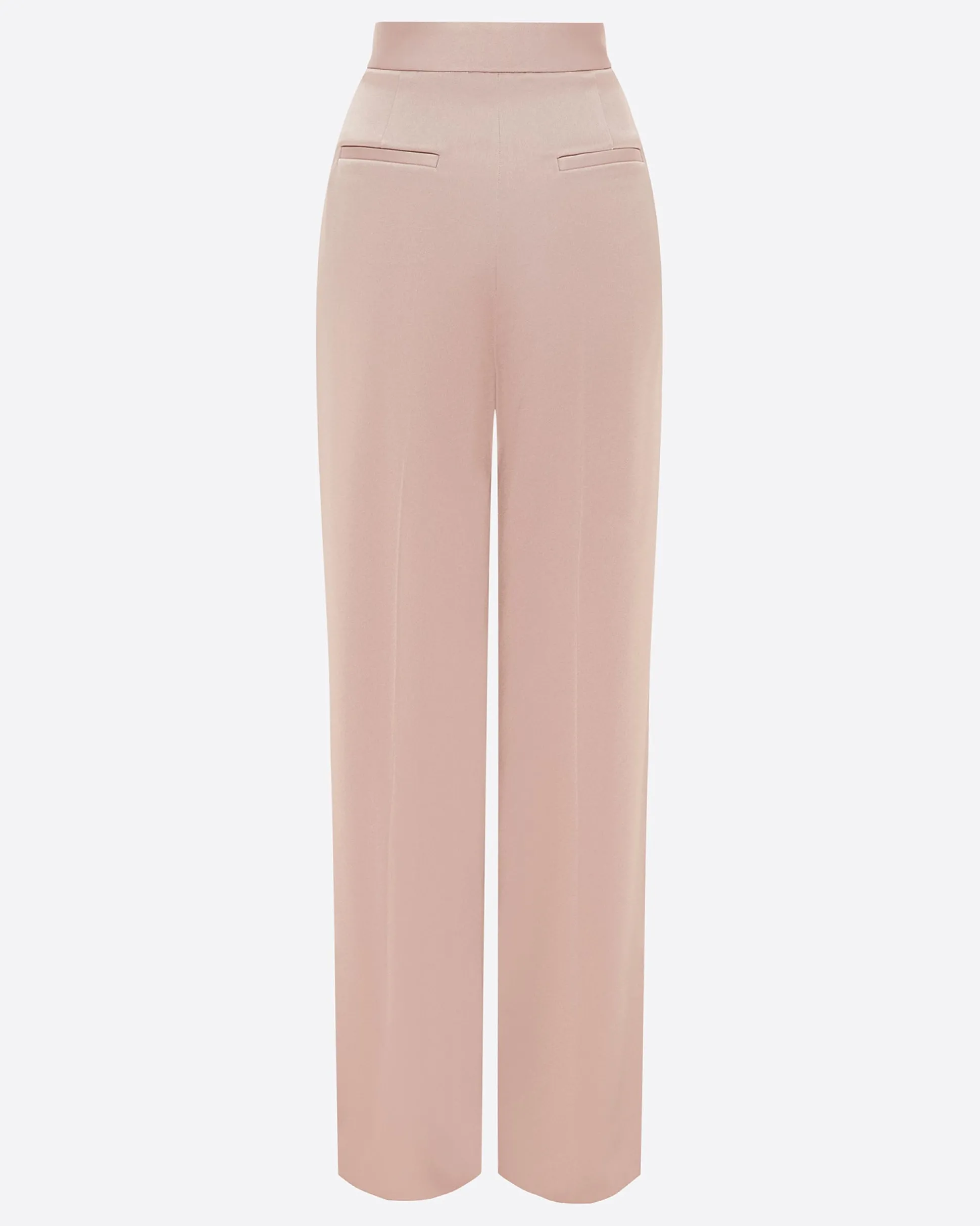 Tailored Trouser in Satin Crepe