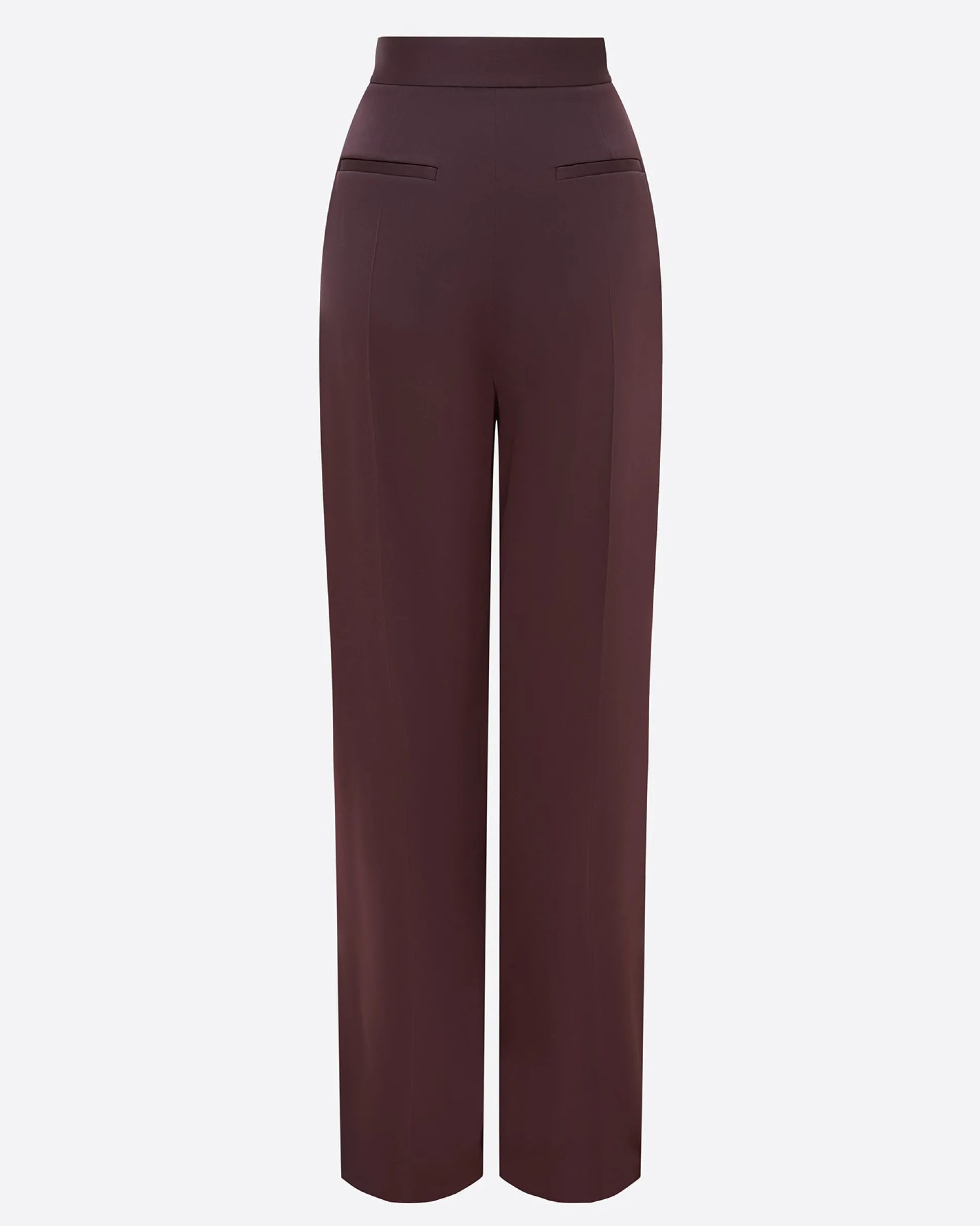 Tailored Trouser in Satin Crepe