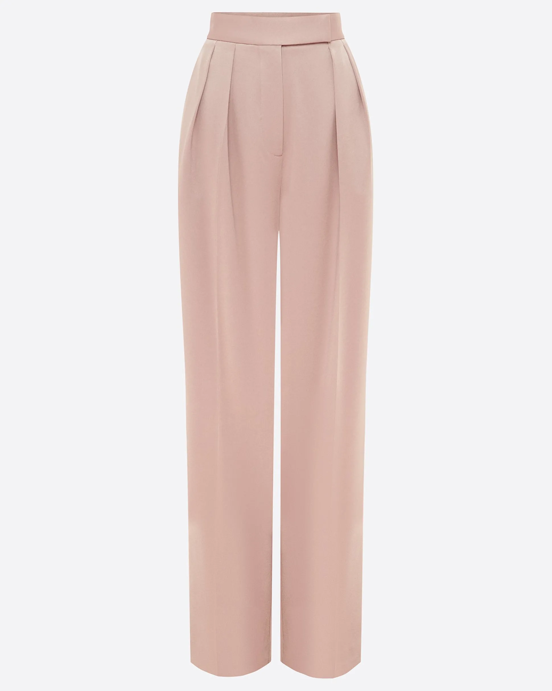 Tailored Trouser in Satin Crepe