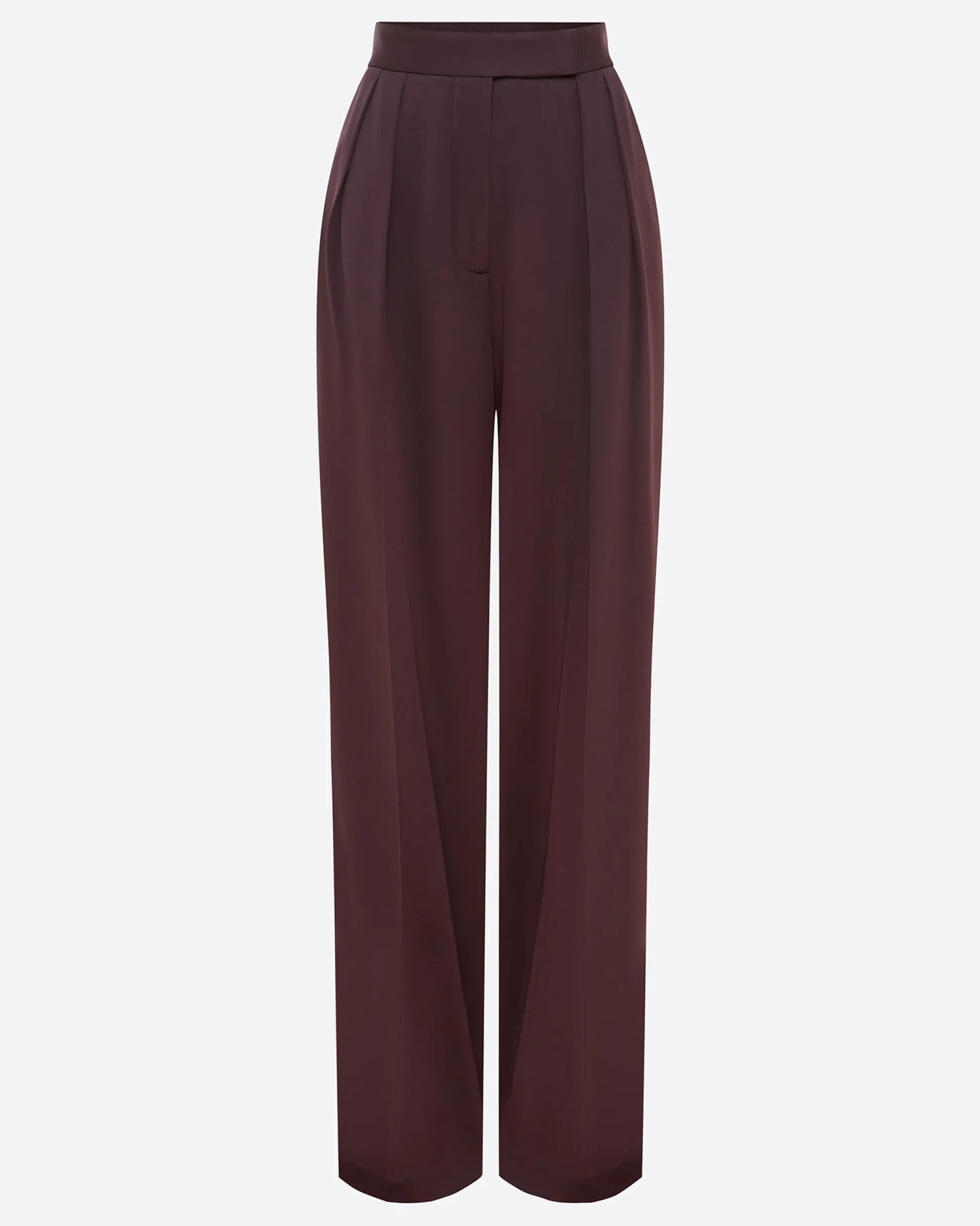 Tailored Trouser in Satin Crepe